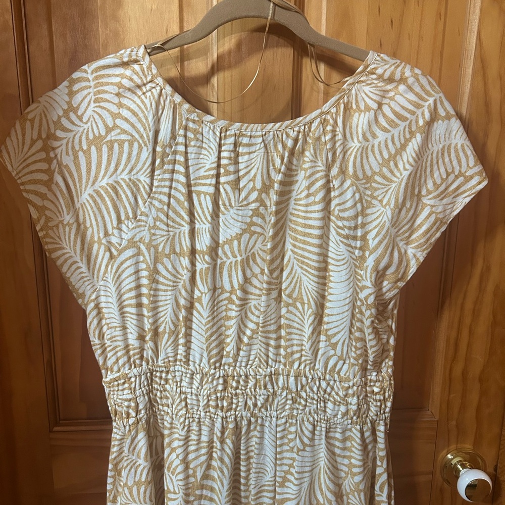 Rachel Zoe Cream and Tan Maxi Dress, no tags but never worn - Picture 6 of 7